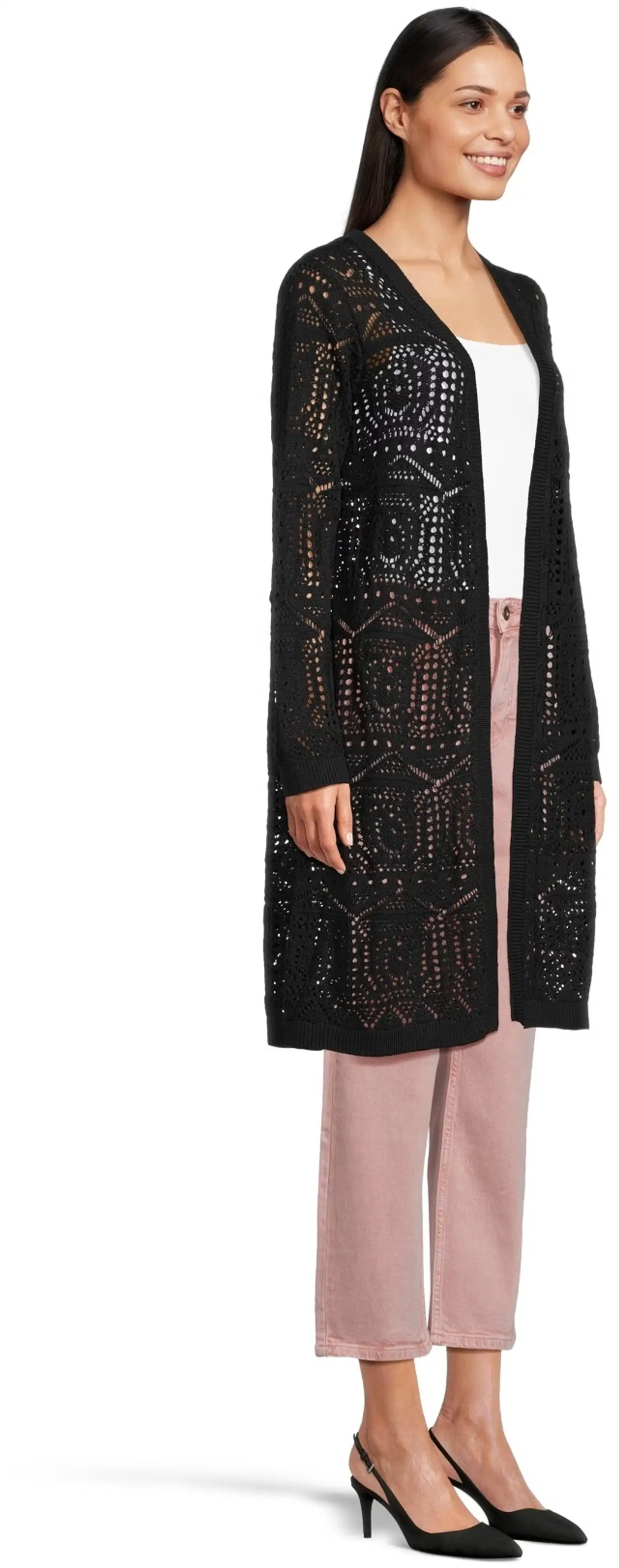 House naisten neuletakki 213H261406 - BLACK - 4