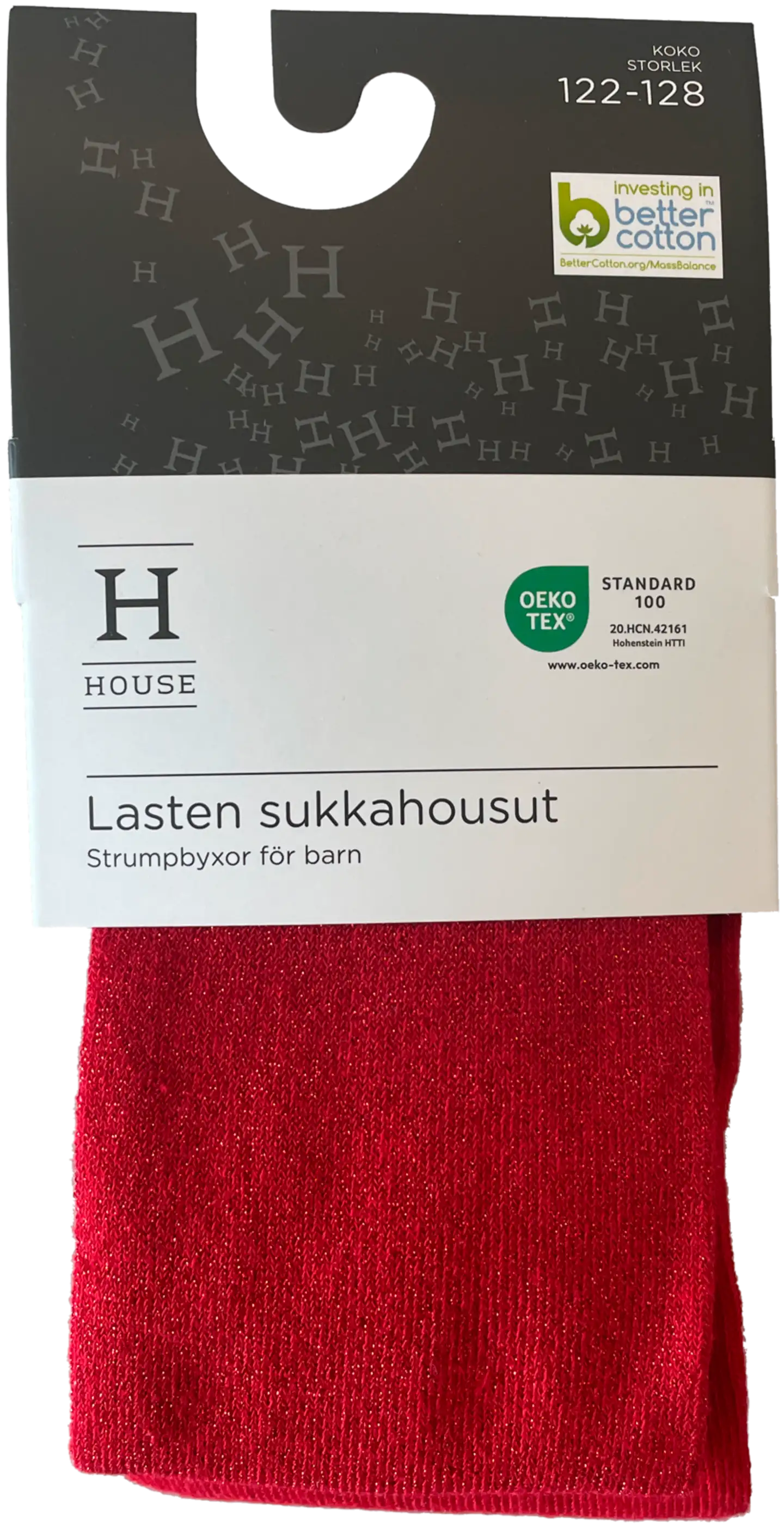 House lasten sukkahousut 1662023050 - RED