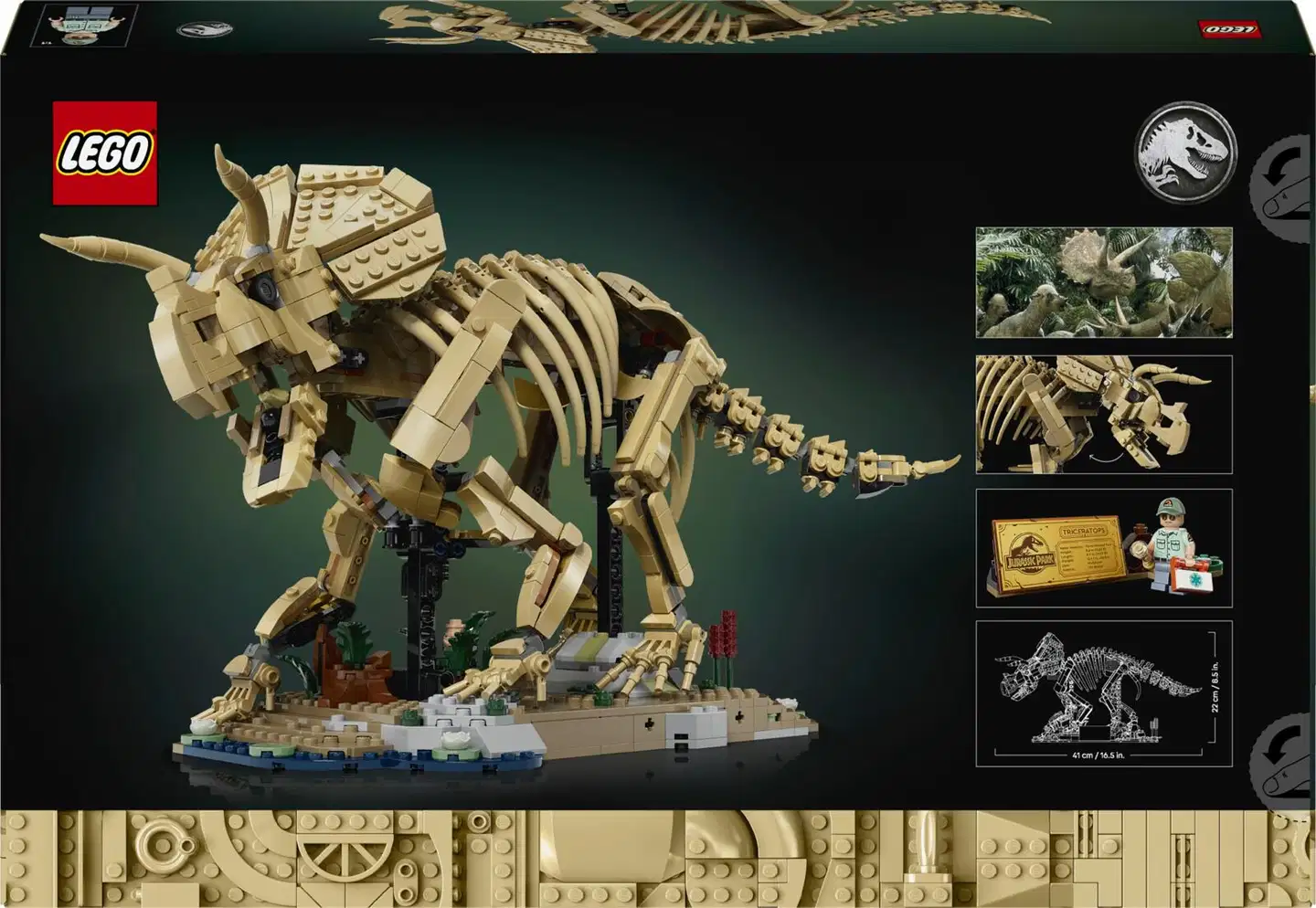 LEGO® Jurassic World 77985 Dinosaurusfossiilit: Triceratops - 4