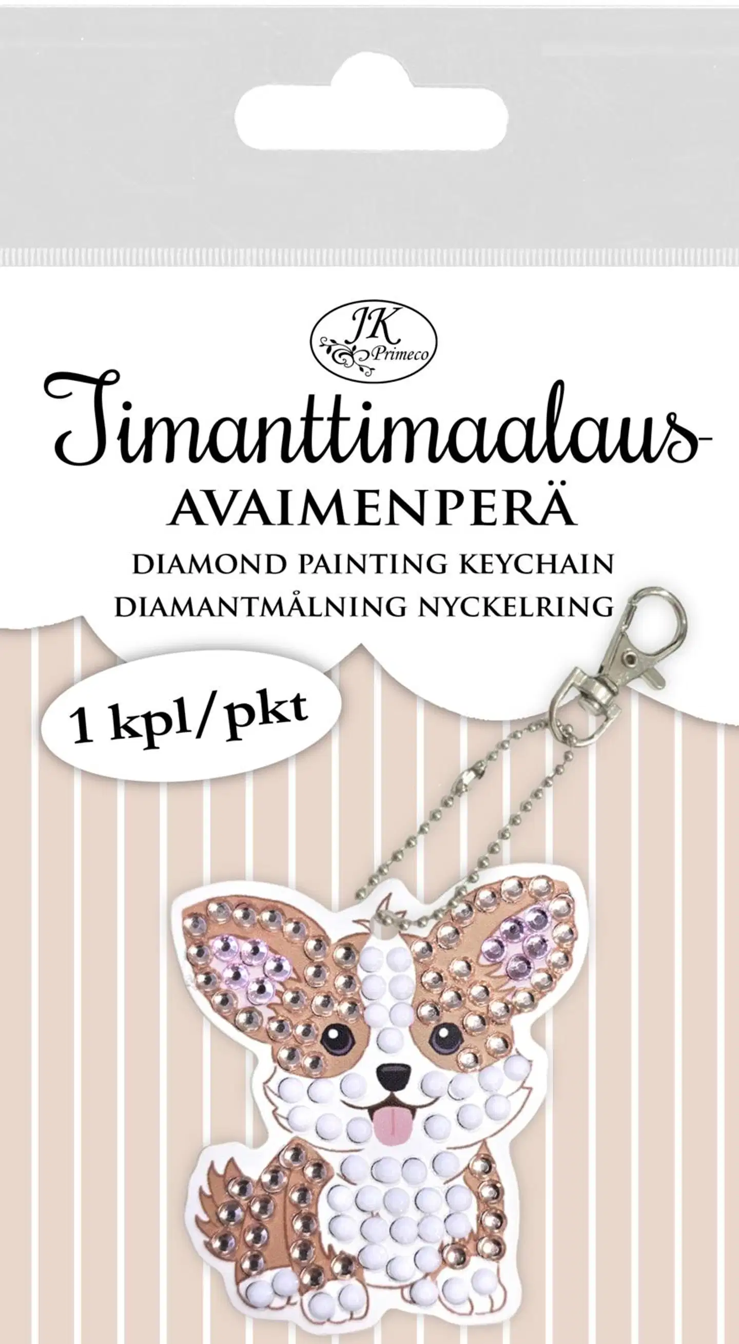 J.K. Primeco timanttimaalausavaimenperä Koira - 1