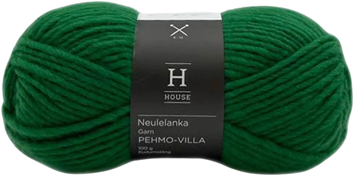 House lanka Pehmovilla 112706 100 g Green 1135