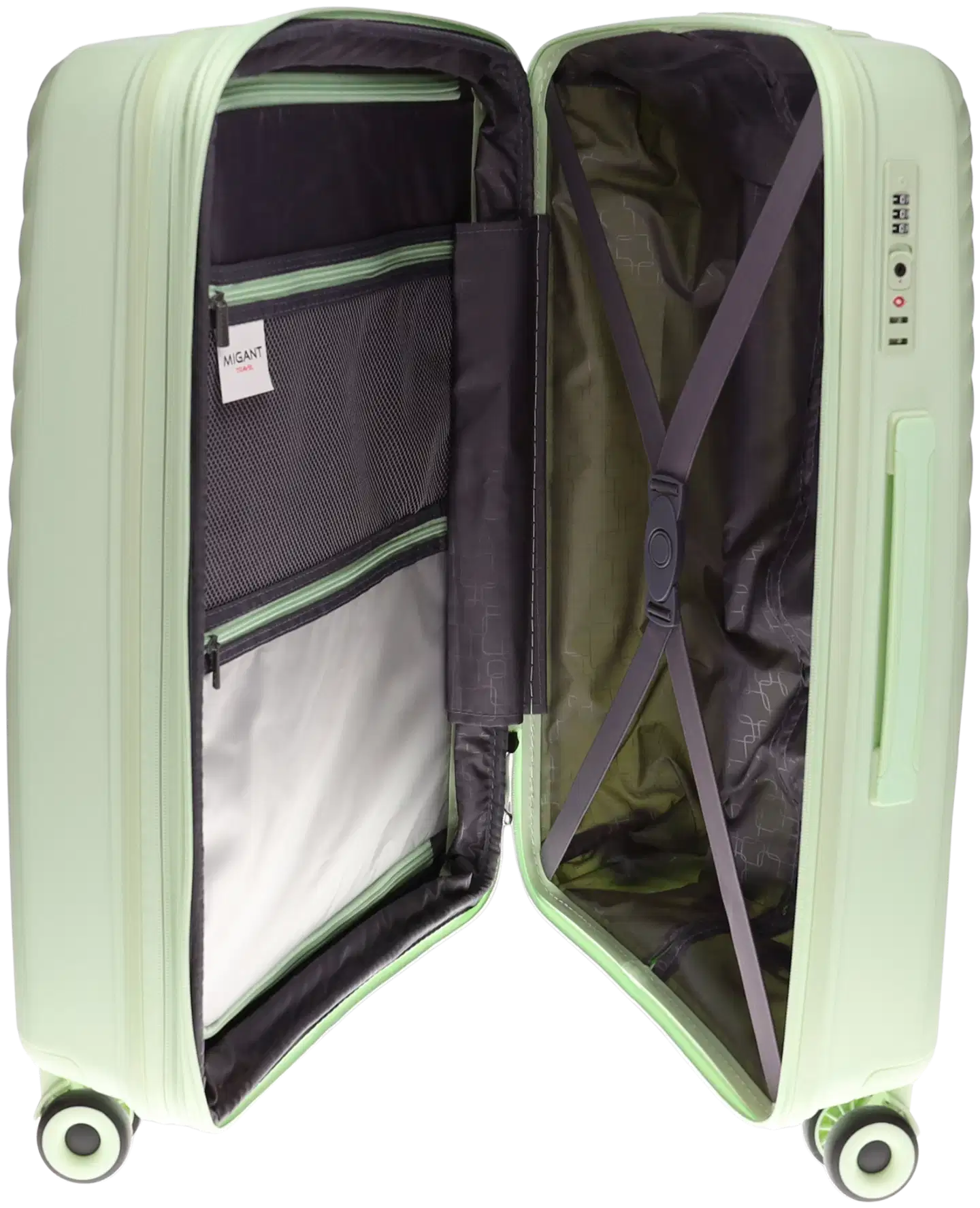 Migant matkalaukku MGT-37 vihreä - Green - 13