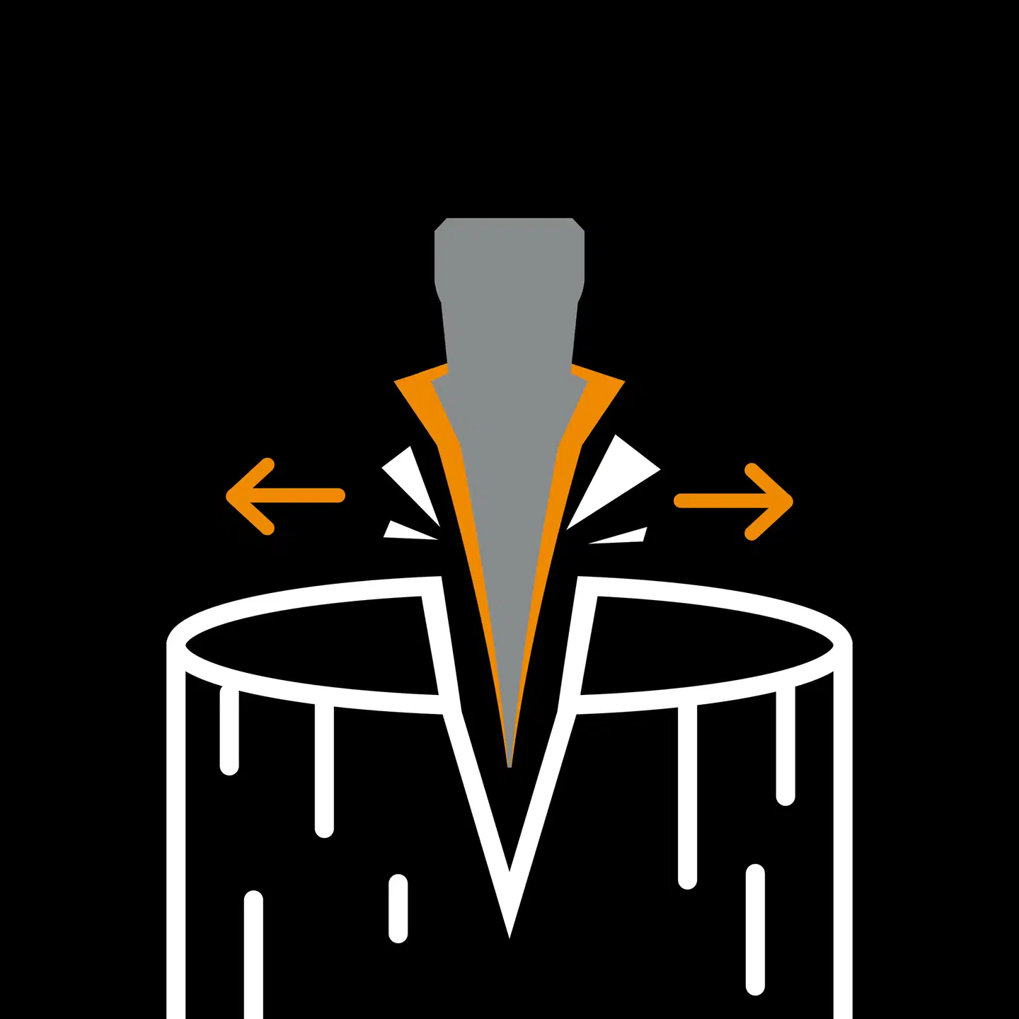 Fiskars X-series retkikirves X13 - 15