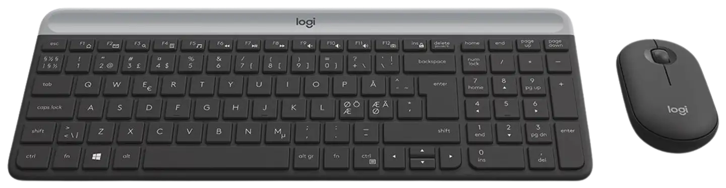 Logitech hiiri ja näppäimistö MK470 harmaa - 2
