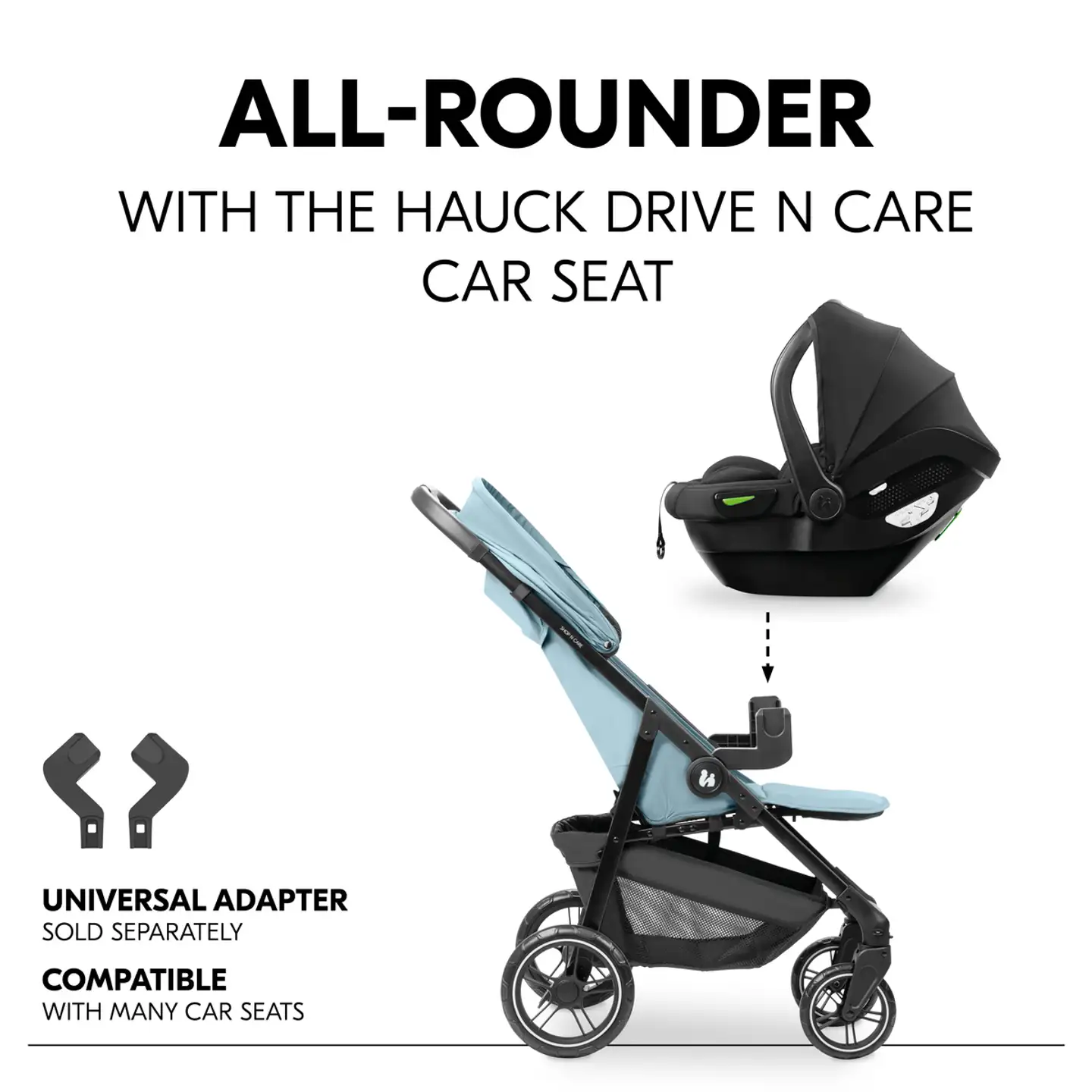 Hauck rattaat Shop N Care sininen - 14
