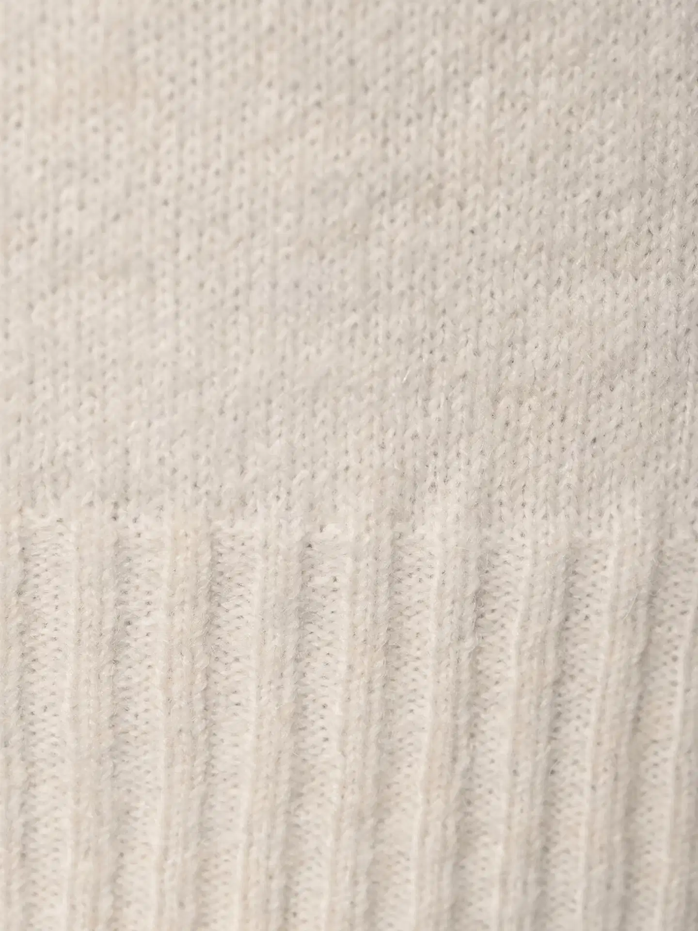 House naisten neule Fluffy-O - Off white - 5