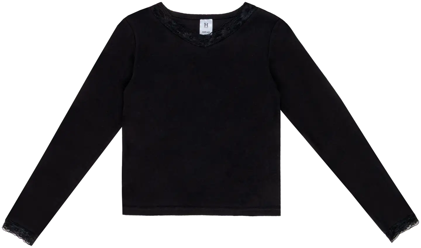 House nuorten trikoopaita 23TH292502 - BLACK - 1