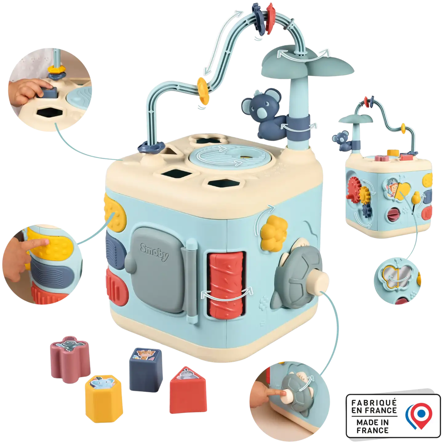 Little Smoby Explor Cube, puuhakuutio - 2