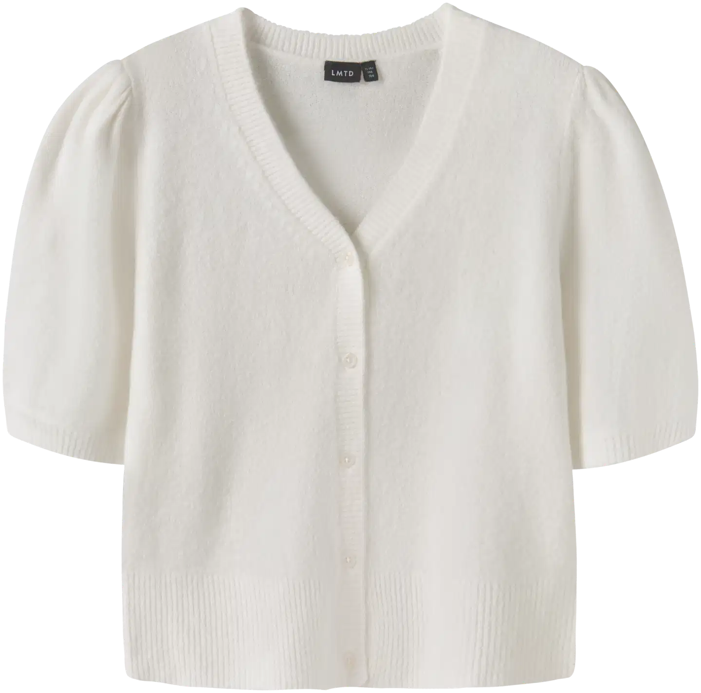 LMTD lasten neuletakki - White Alyssum - 1