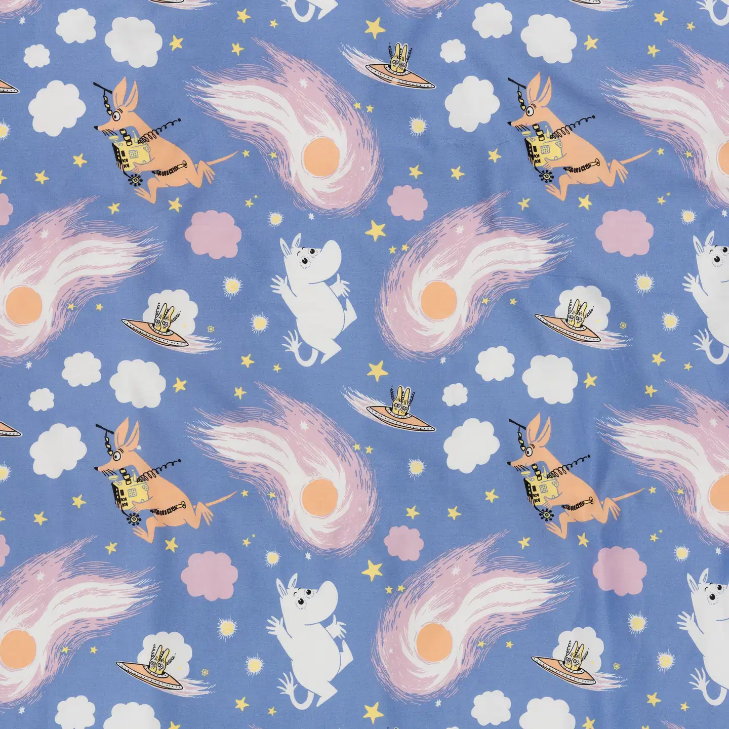 Moomin Arabia Muumi p.lak.set. 120x160 Avaruus. GOTS - 4