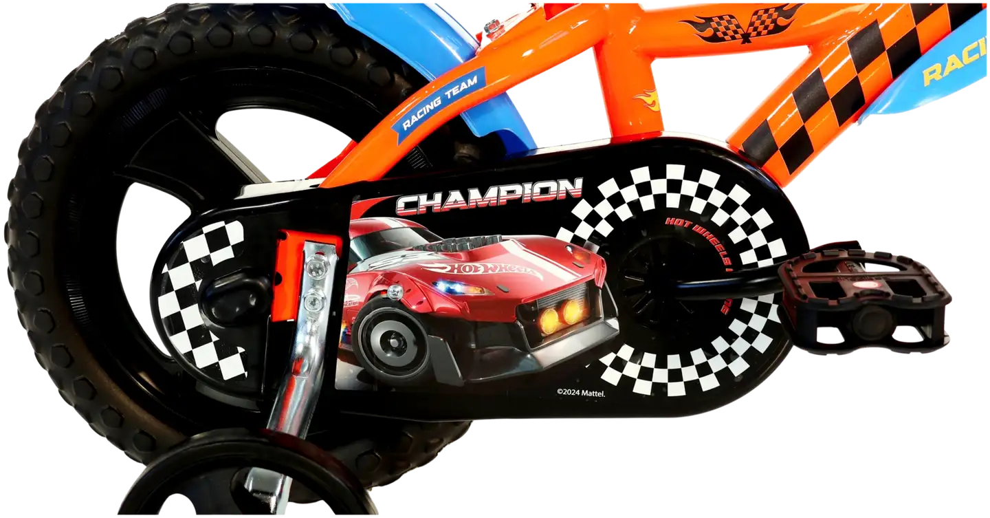 Hot Wheels 12" polkupyörä 1-vaihde oranssi - 2