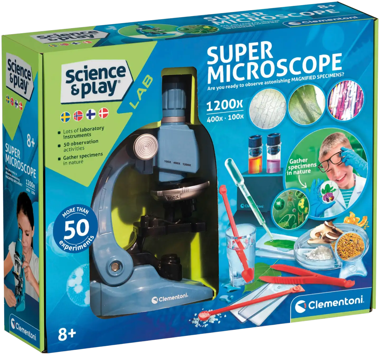 Clementoni Mikroskooppi 1200 - 2