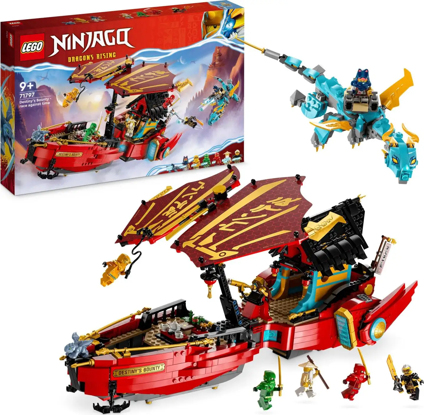 LEGO® Ninjago 71797 Kohtalon alus – kilpailu aikaa vastaan - 3