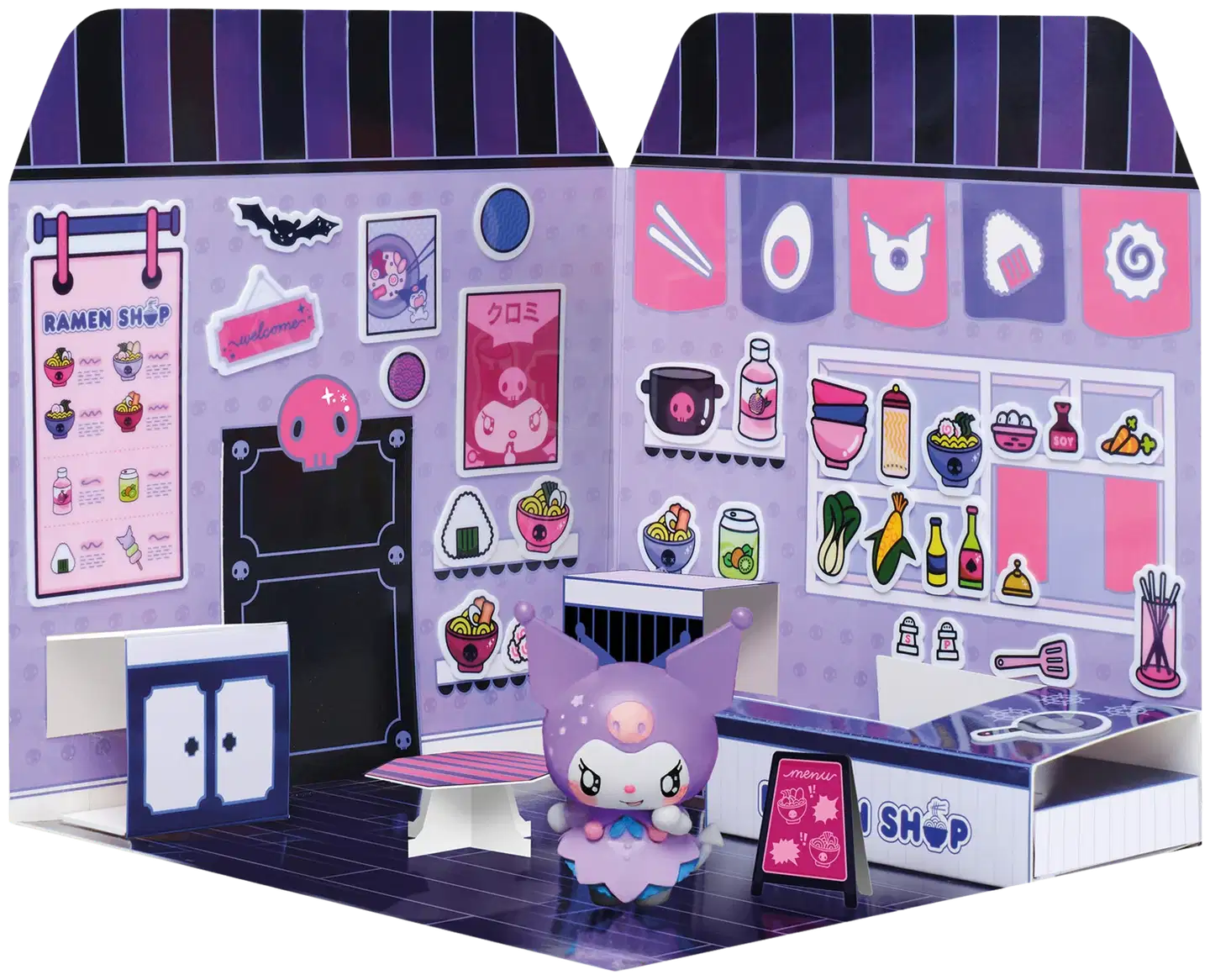 Comansi leikkisetti ramen shop Kuromi tarra - 2
