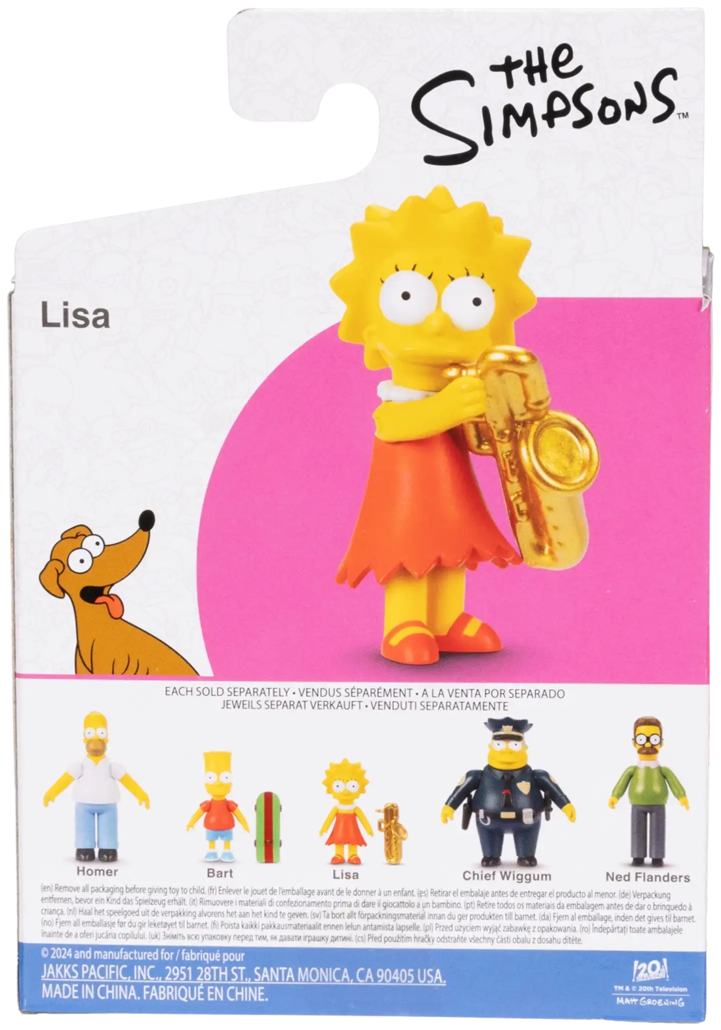 The Simpsons hahmot 2.5" Scaled Figs, erilaisia - 11