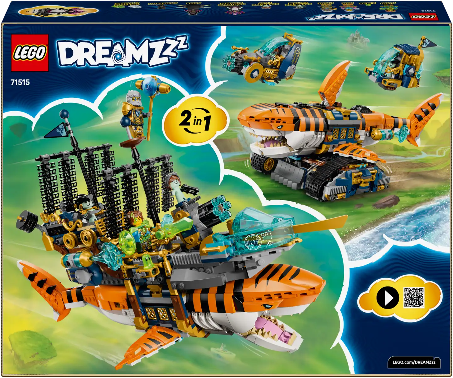 LEGO® DREAMZzz 71515 Tiikerihaipanssarivaunu - 6