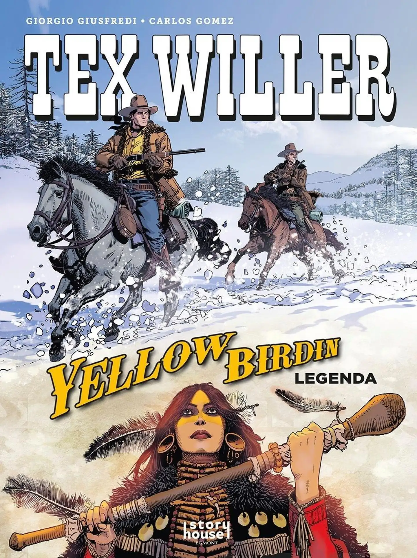 Giusfredi, Tex Willer Värialbumi 5: Yellow Birdin legenda - Tex Willer Värialbumi 5