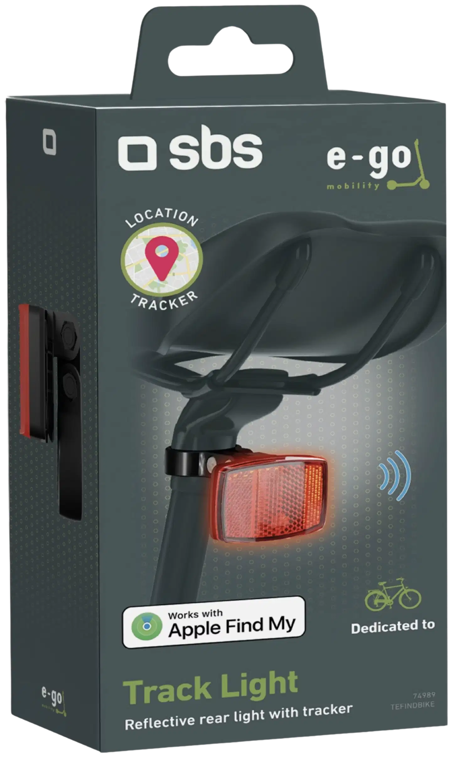 SBS Find My älypaikannin pyörälle - 2