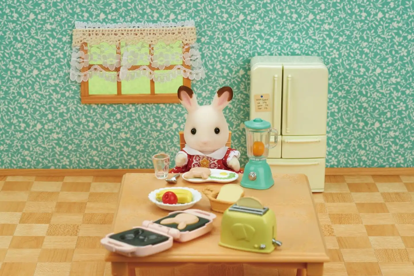 Sylvanian Families Aamiaissetti leivänpaahtimella - 3