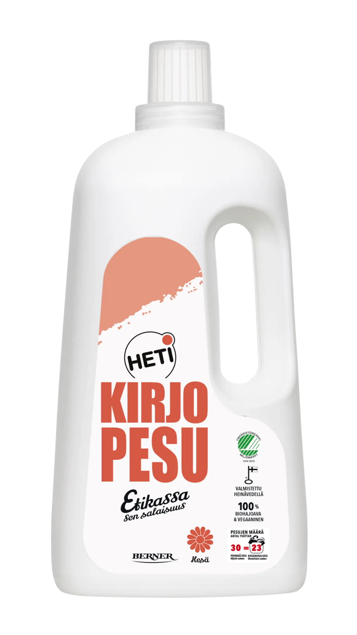 Heti 1,5L kirjopyykki pyykinpesuneste