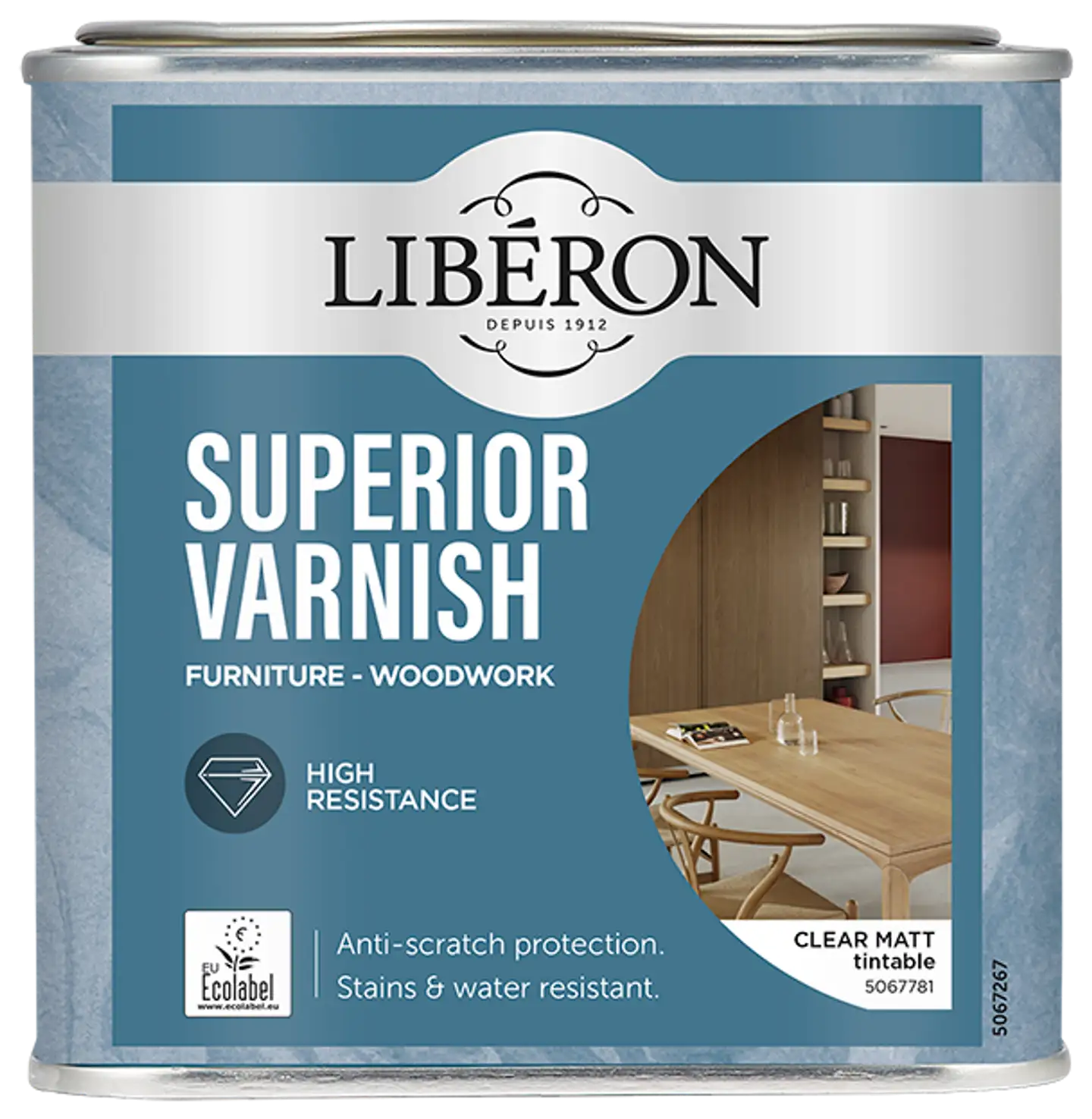 Liberon kalustelakka Superior 500 ml Clear Matt - 1