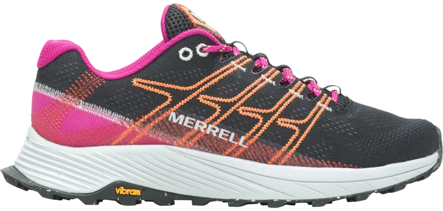 Merrell Moab Flight maastojuoksu- ja ulkoilujalkine - black/fuchsia - 1