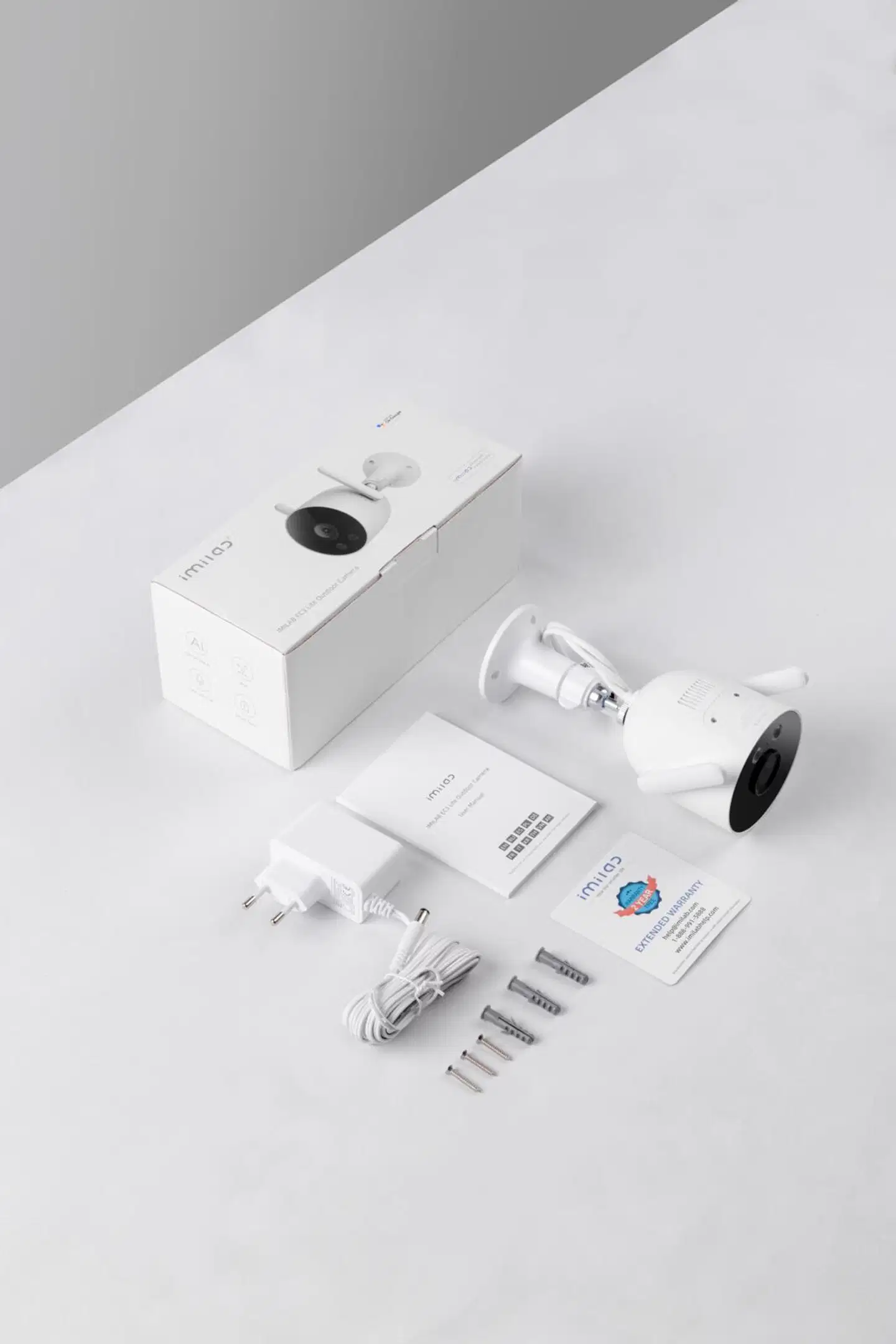 Imilab EC3 Lite 2K WiFi -valvontakamera ulkokäyttöön CMSXJ40A - 10