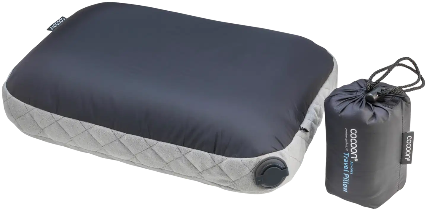 Cocoon Air-Core Pillow charcoal/smoke grey matkatyyny - 1