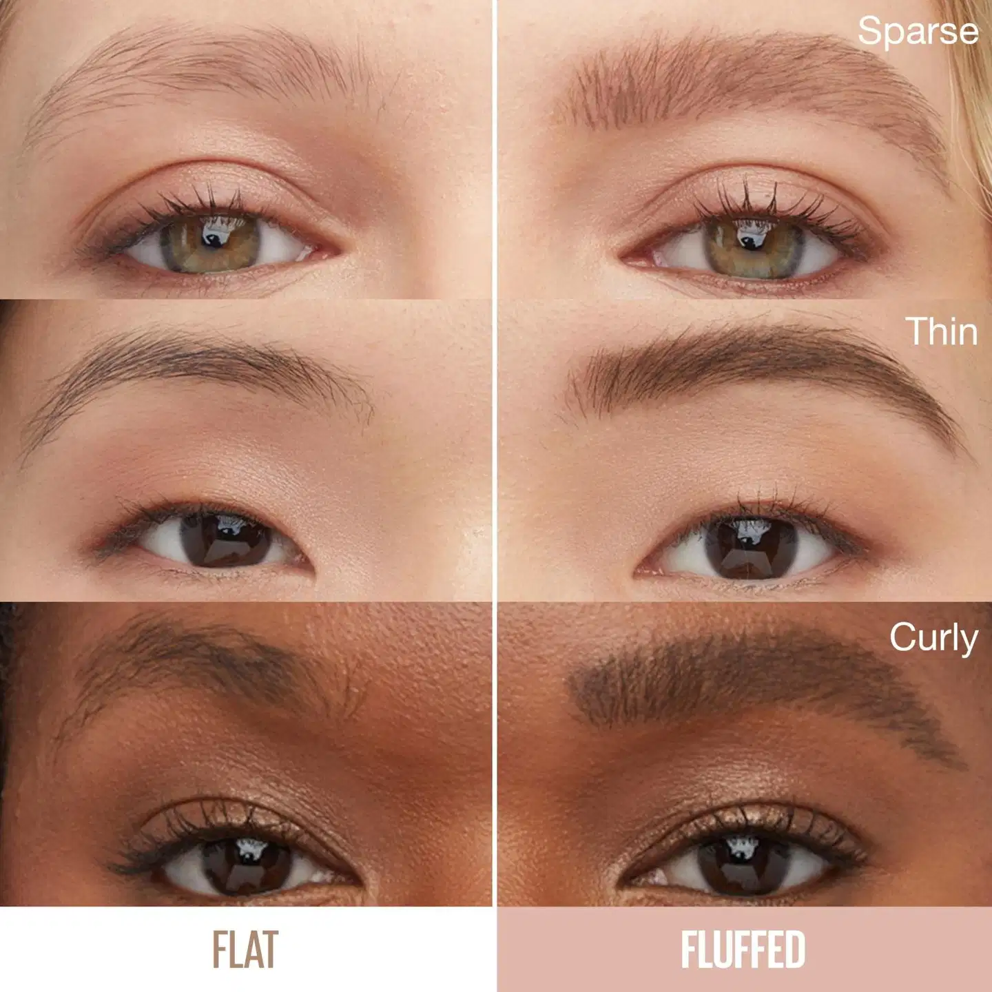 Maybelline New York Superfluff 262 Black Brown kulmavaahto 5 g - Black Brown - 3