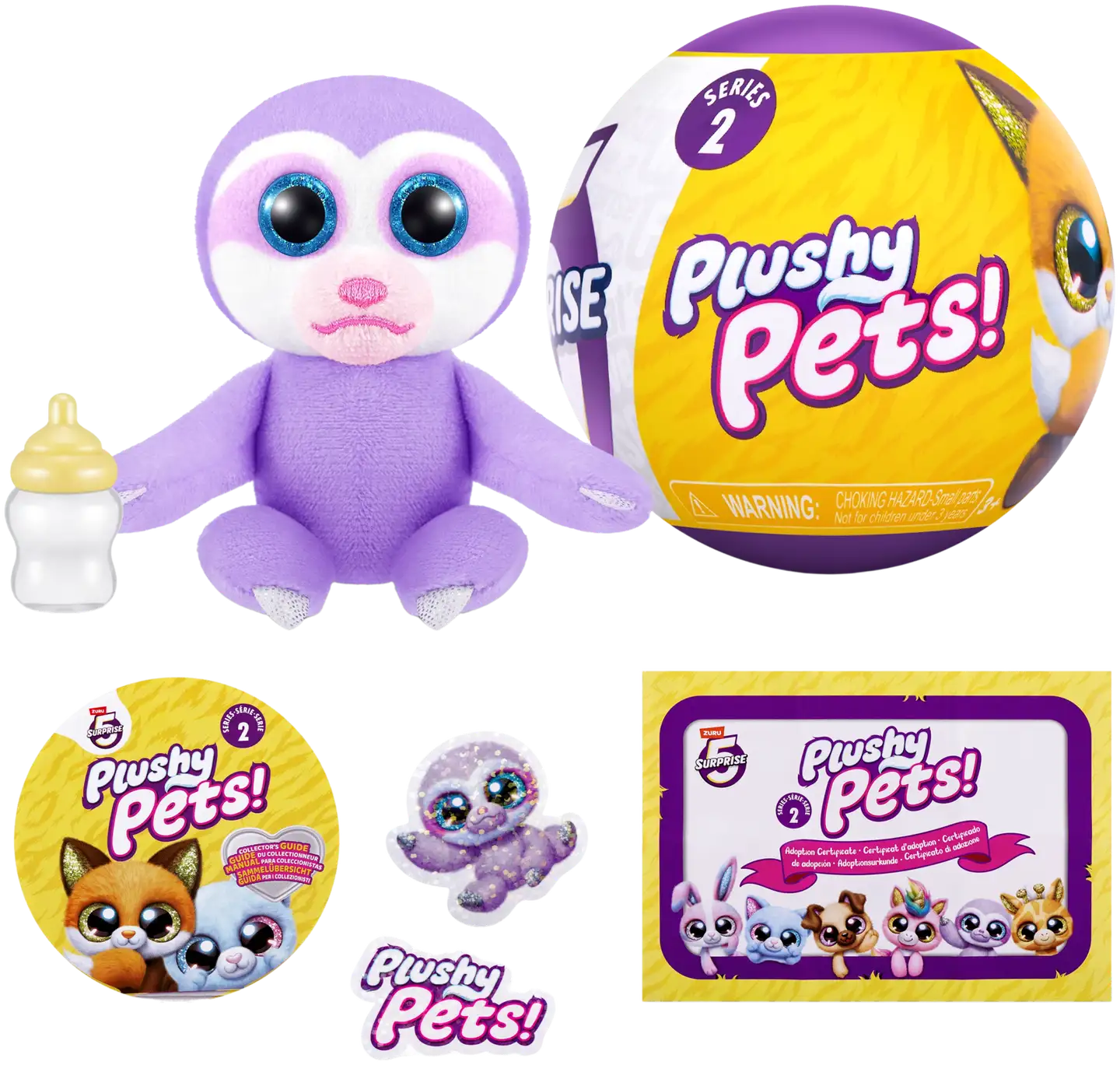 5 Surprise pehmolelu Plushy Pets! Series 2 - 8