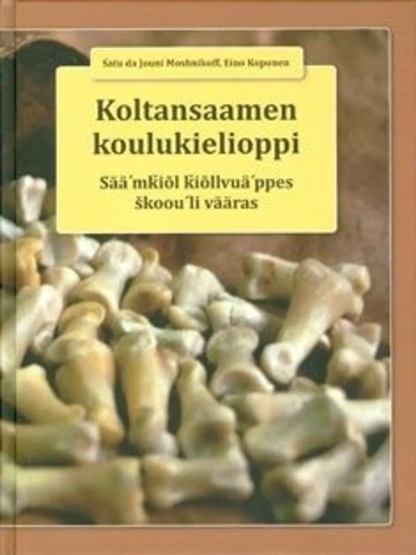Moshinikoff, Koltansaamen koulukielioppi