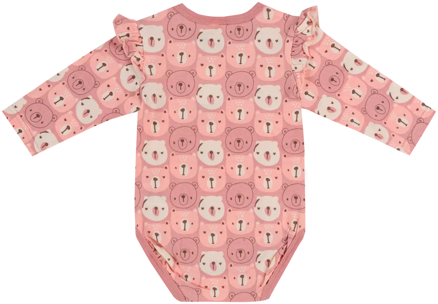 Ciraf vauvojen body nallet 250b244114 - pink bears aop - 2