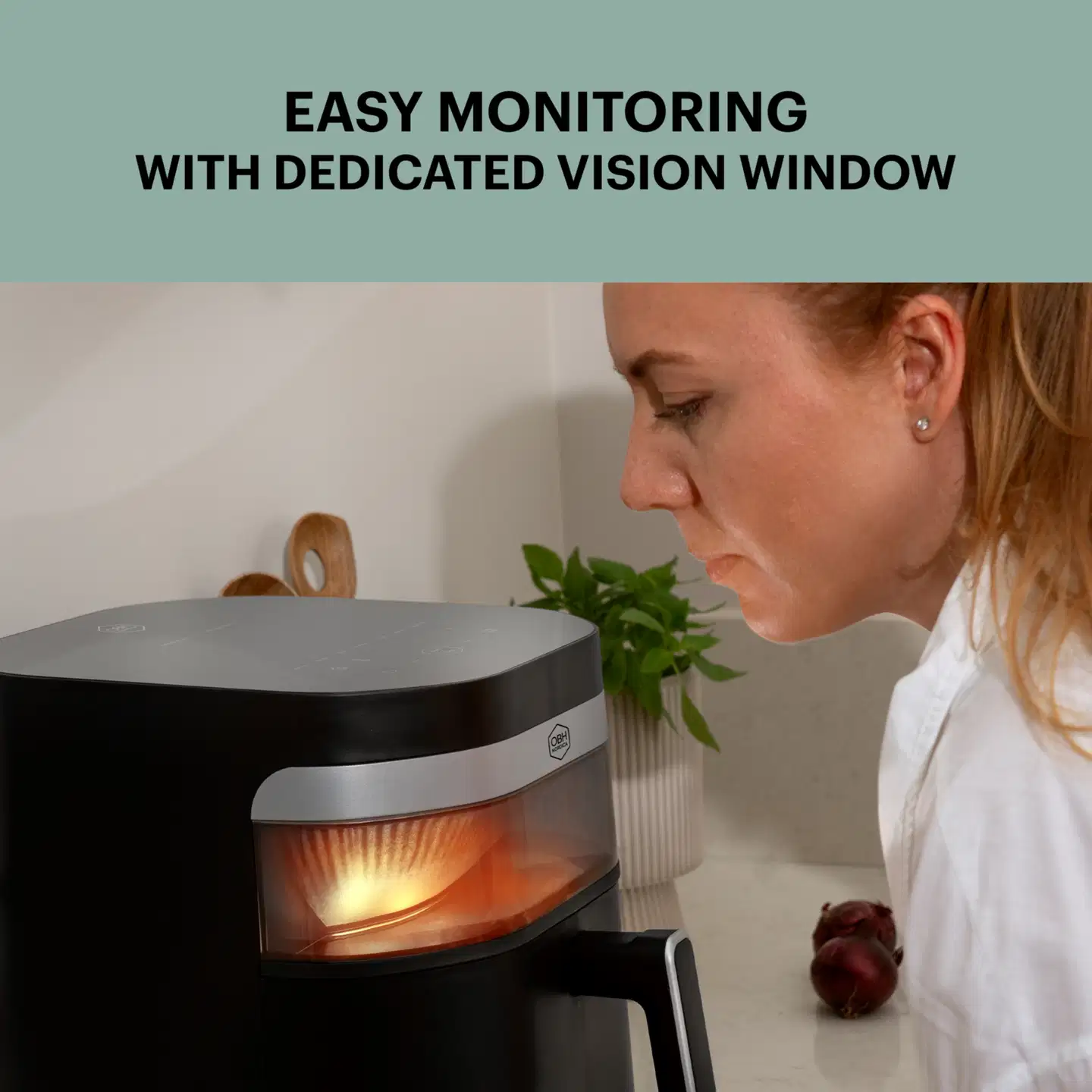 OBH Nordica Easy Fry Infrared air fryer 7 l, musta AG8328N0 - 8