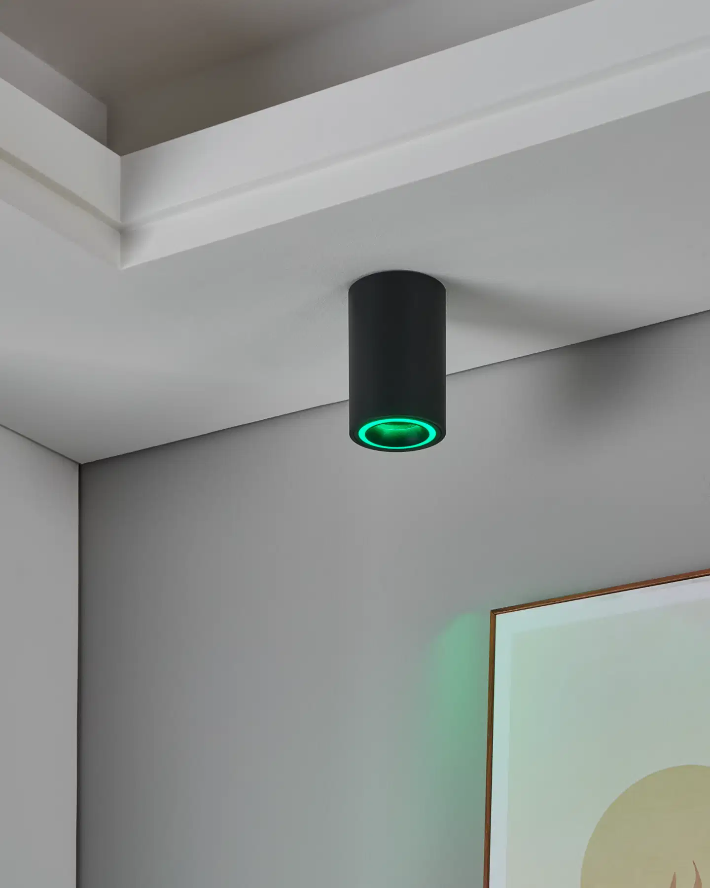 EGLO kattovalaisin Carosso-z GU10 4,9W RGB CCT musta - 7