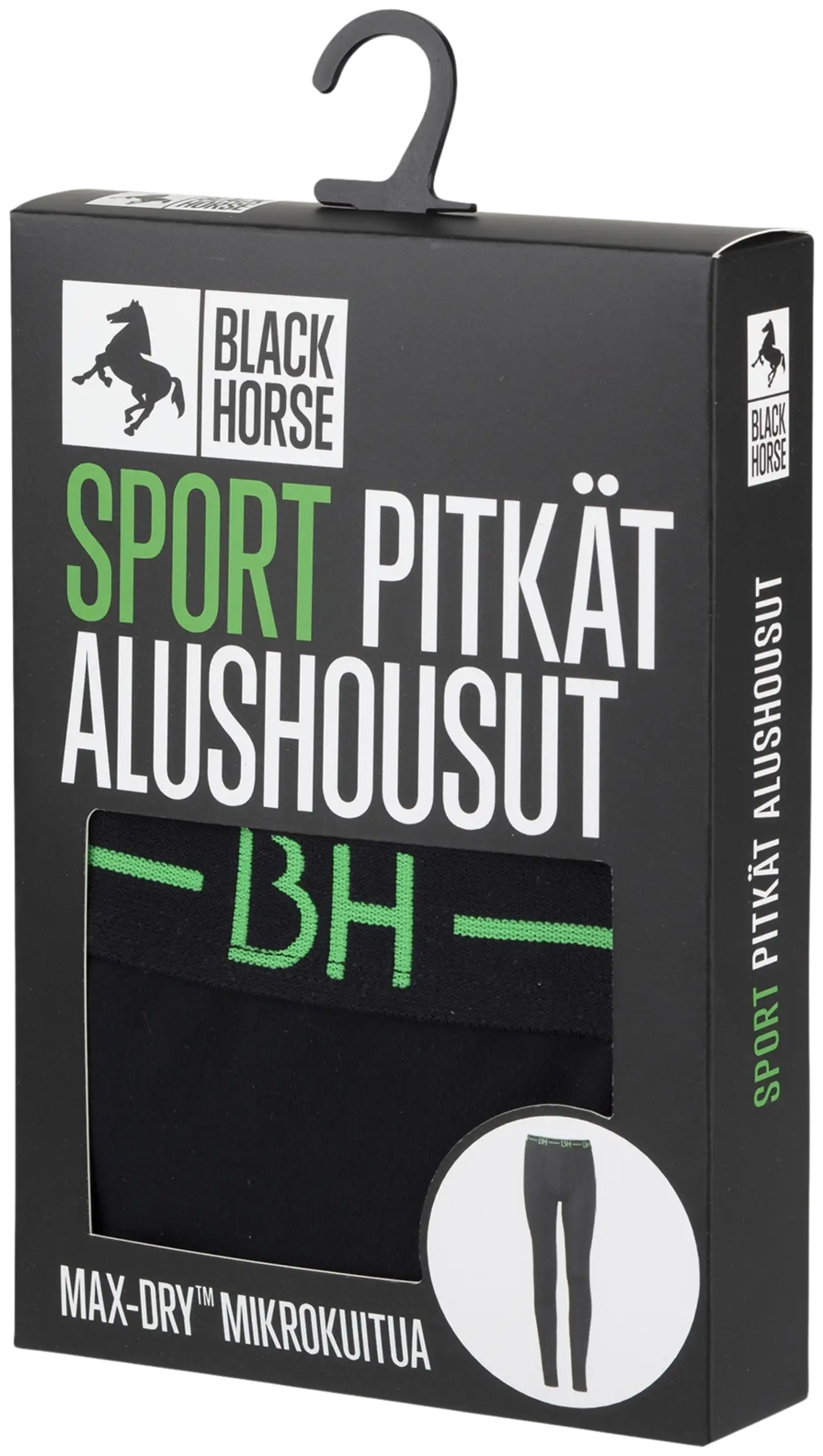 Black Horse lasten pitkät urheilualushousut J030 - BLACK - 3