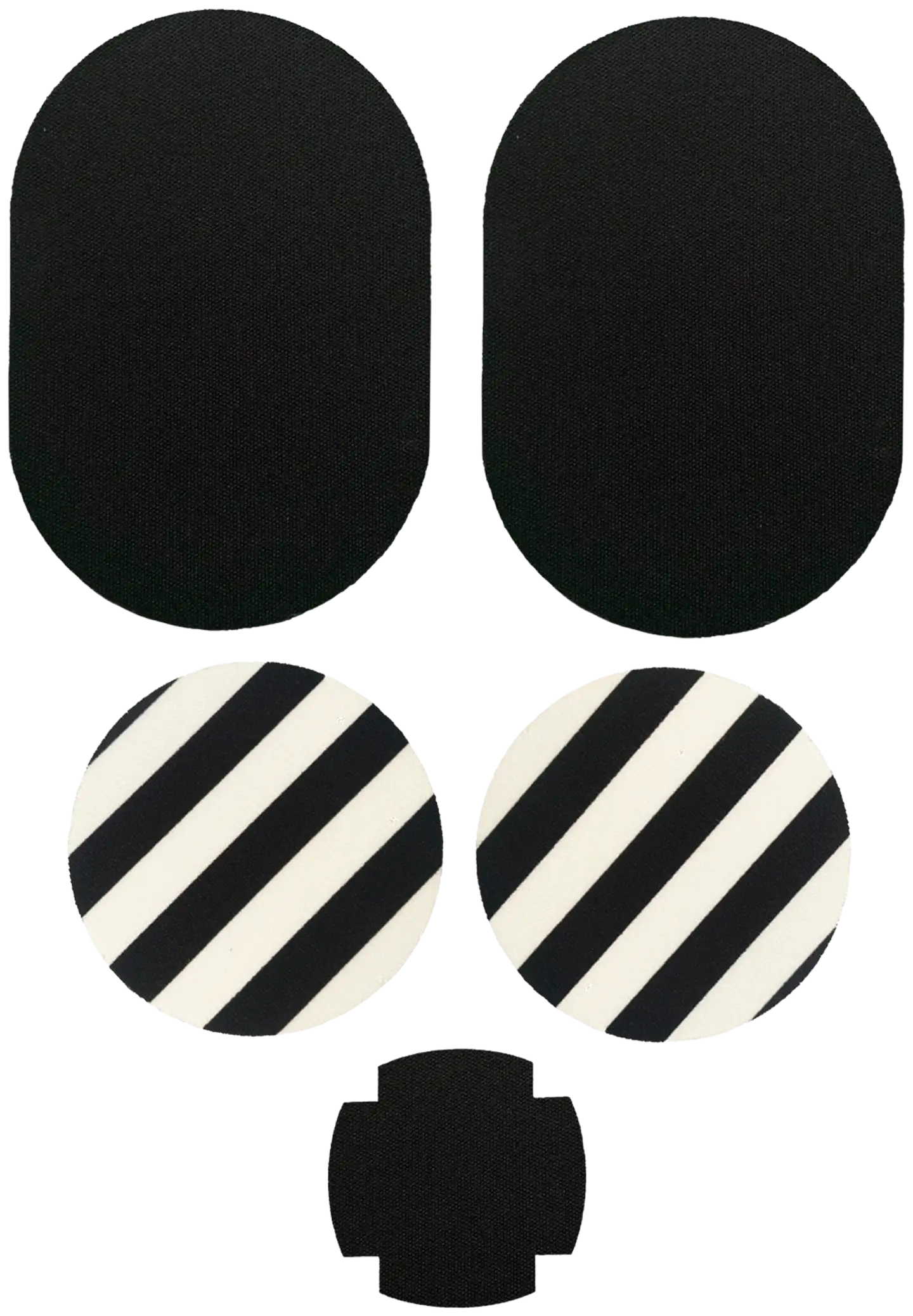 Fab Patch tekstiilipaikka vaatelaastari Raita 5 kpl - 2