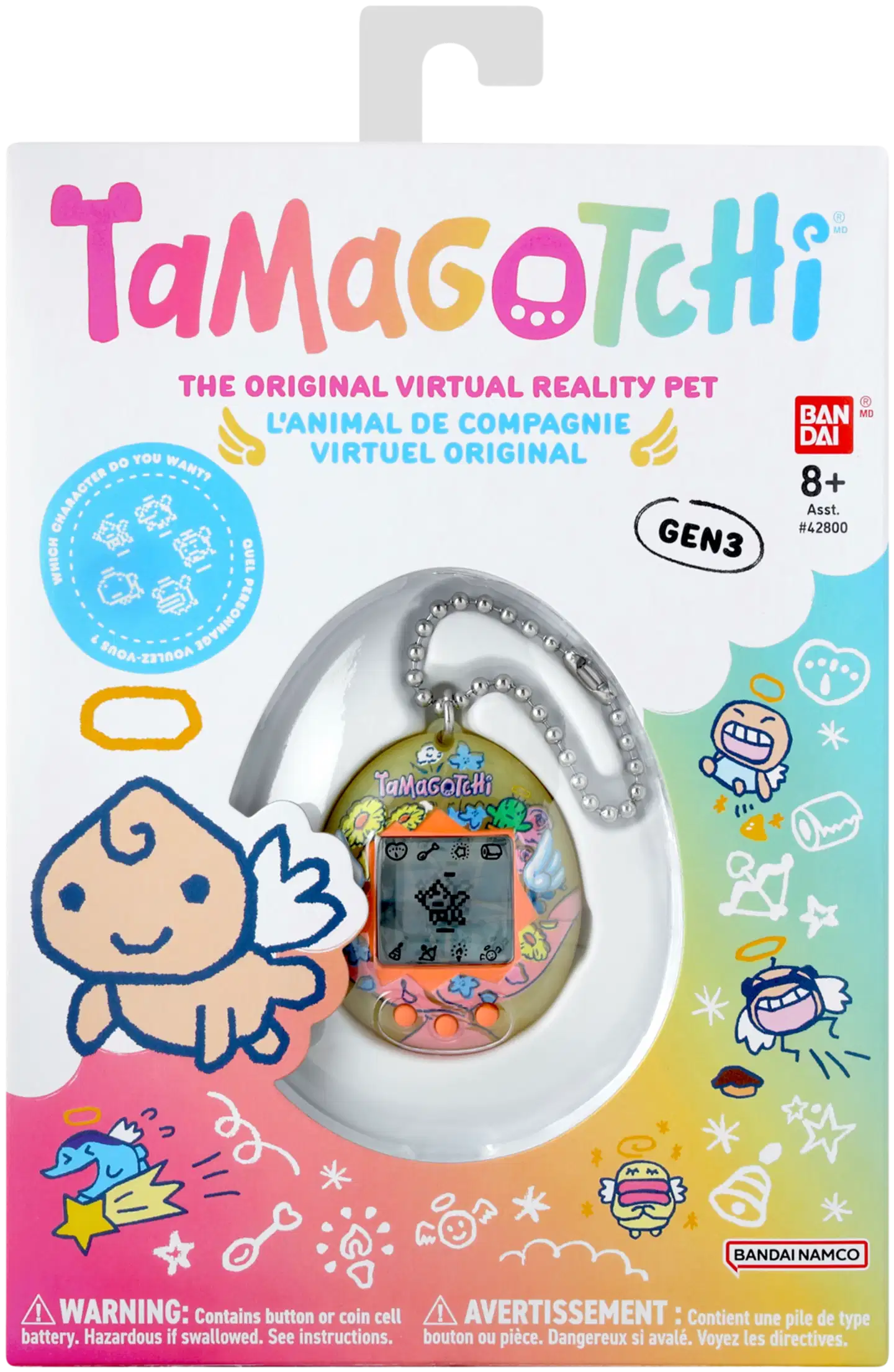 Tamagotchi Orginal virtuaalilemmikki, erilaisia - 1