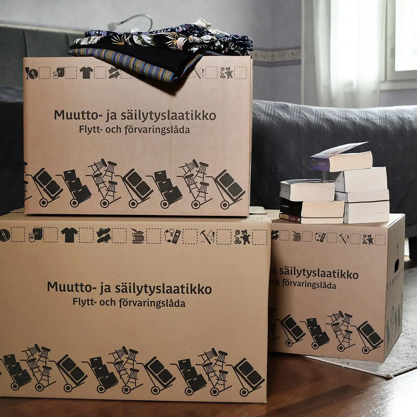 Karto muuttolaatikko 475x315x325mm CTORR - 4
