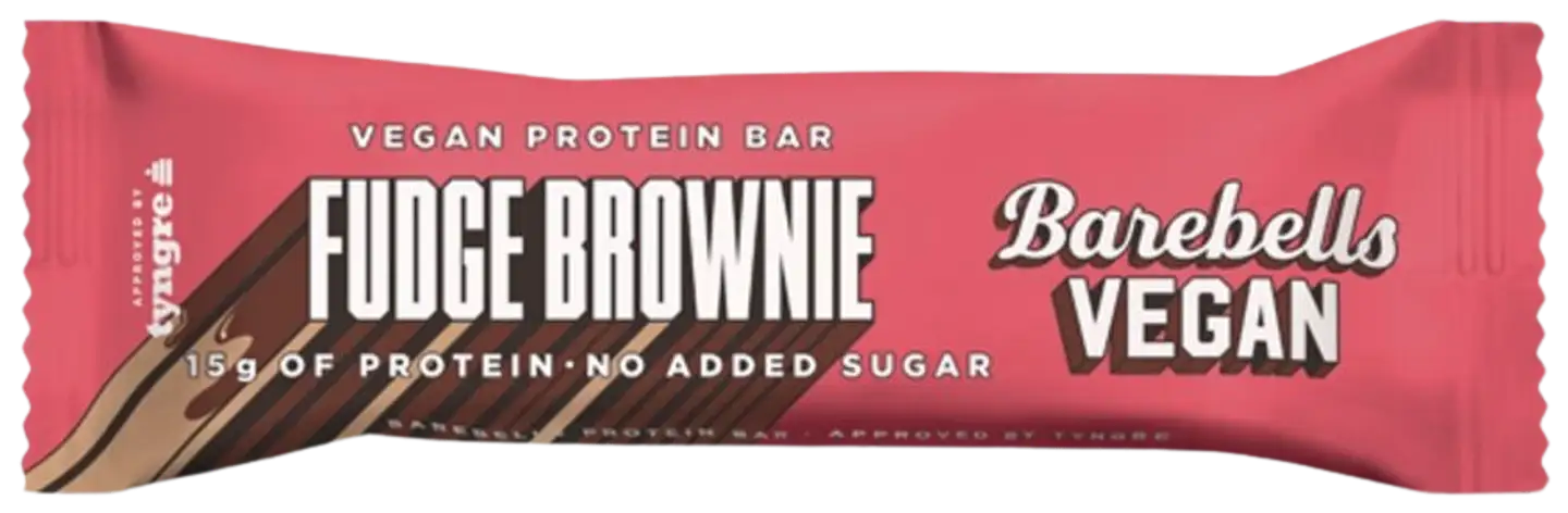 Barebells Vegan Fudge Brownie proteiinipatukka 55g