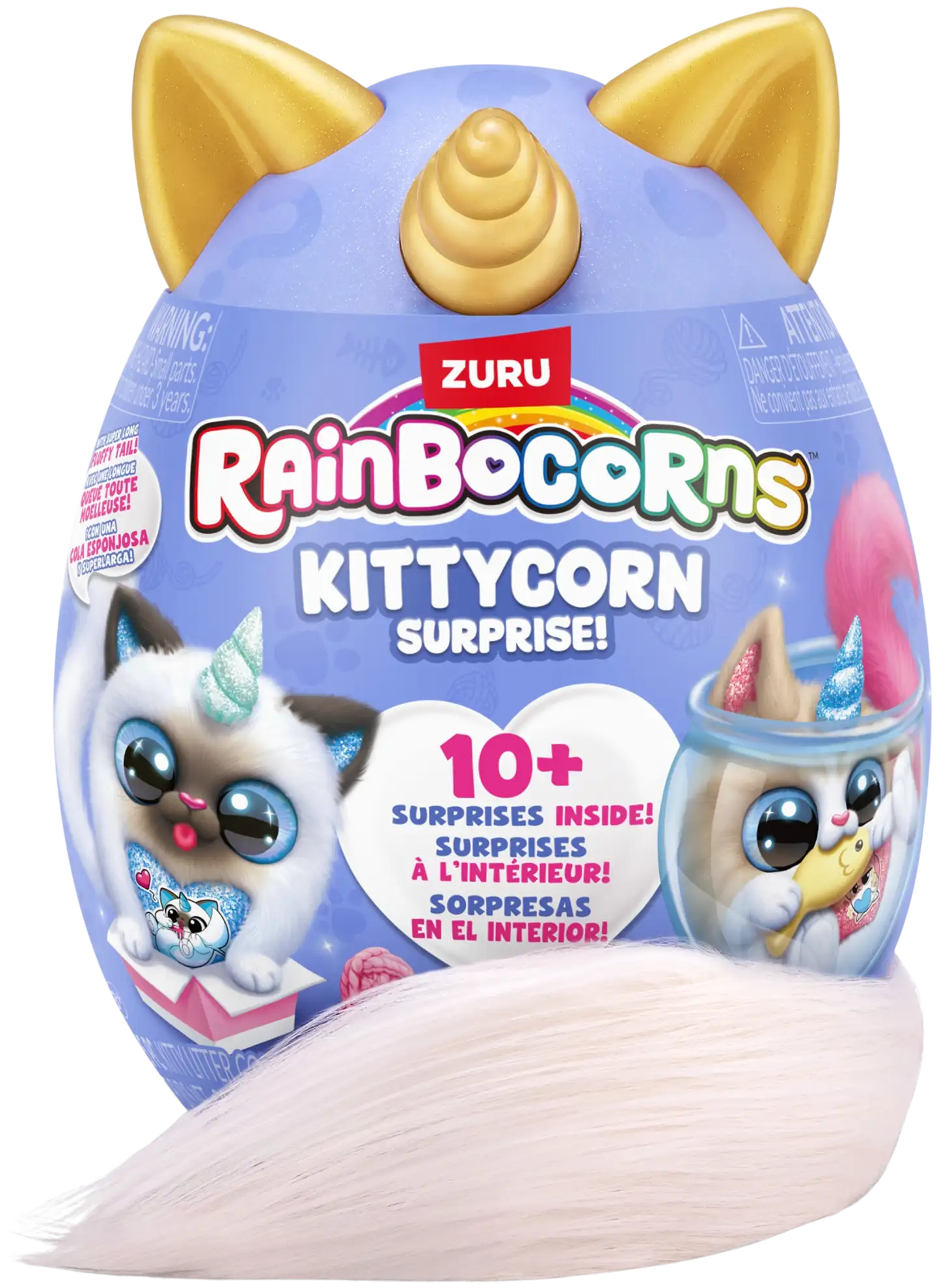 Rainbocorns pehmokissa Kittycorn Surprise, erilaisia - 8