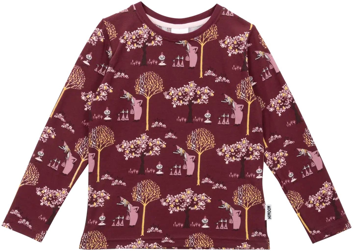 Muumi lasten paita Vilijonkka 593453 - burgundi - 1