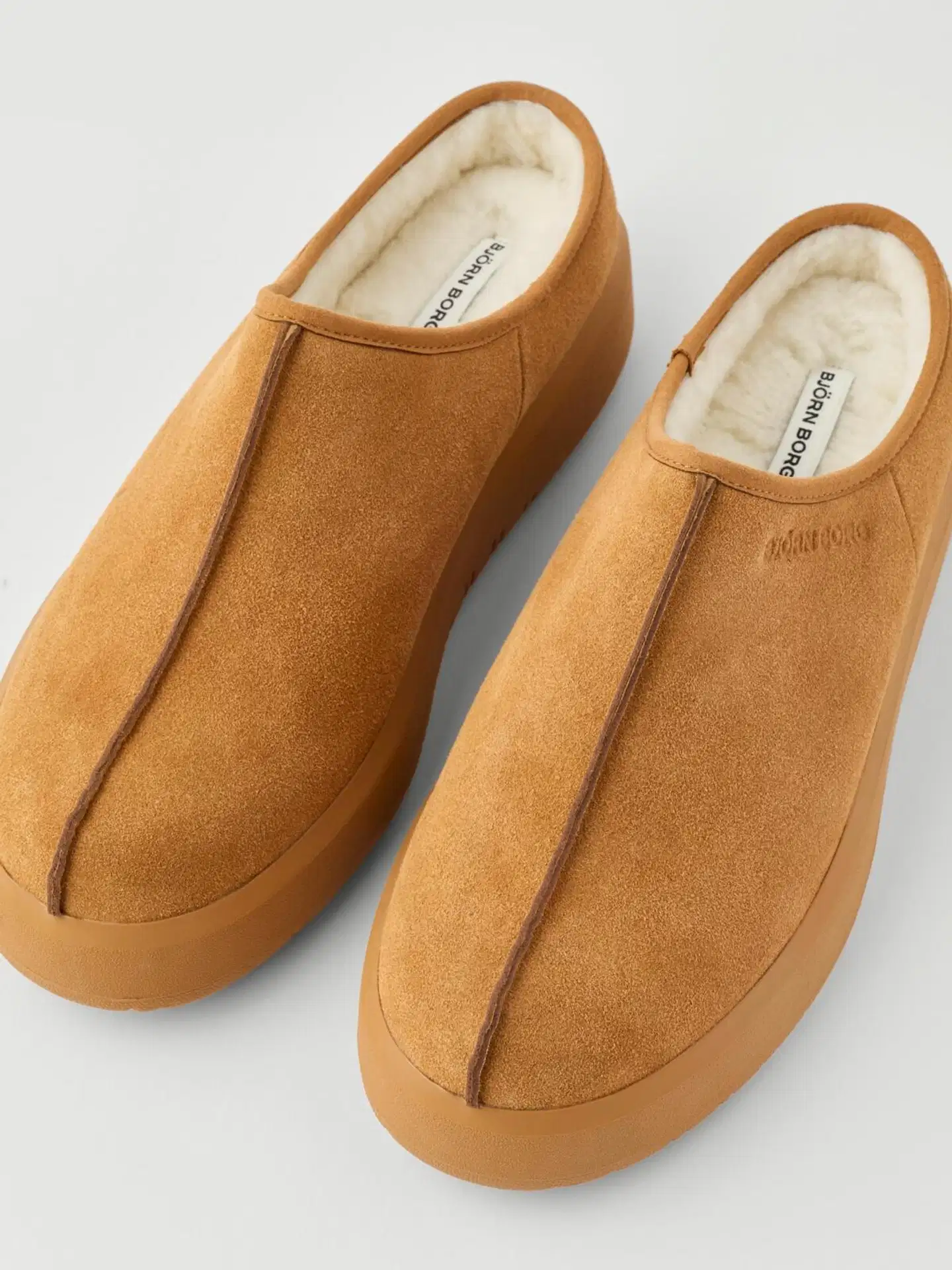 Björn Borg miesten karvatossu Wooly Clog Caramel - Caramel - 5