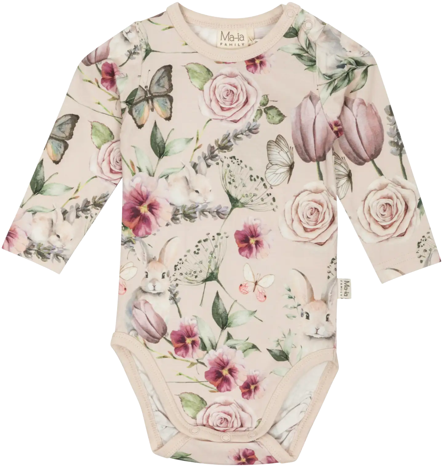 Ma-ia Family vauvojen body Orvokki 204838 - BEIGE - 1