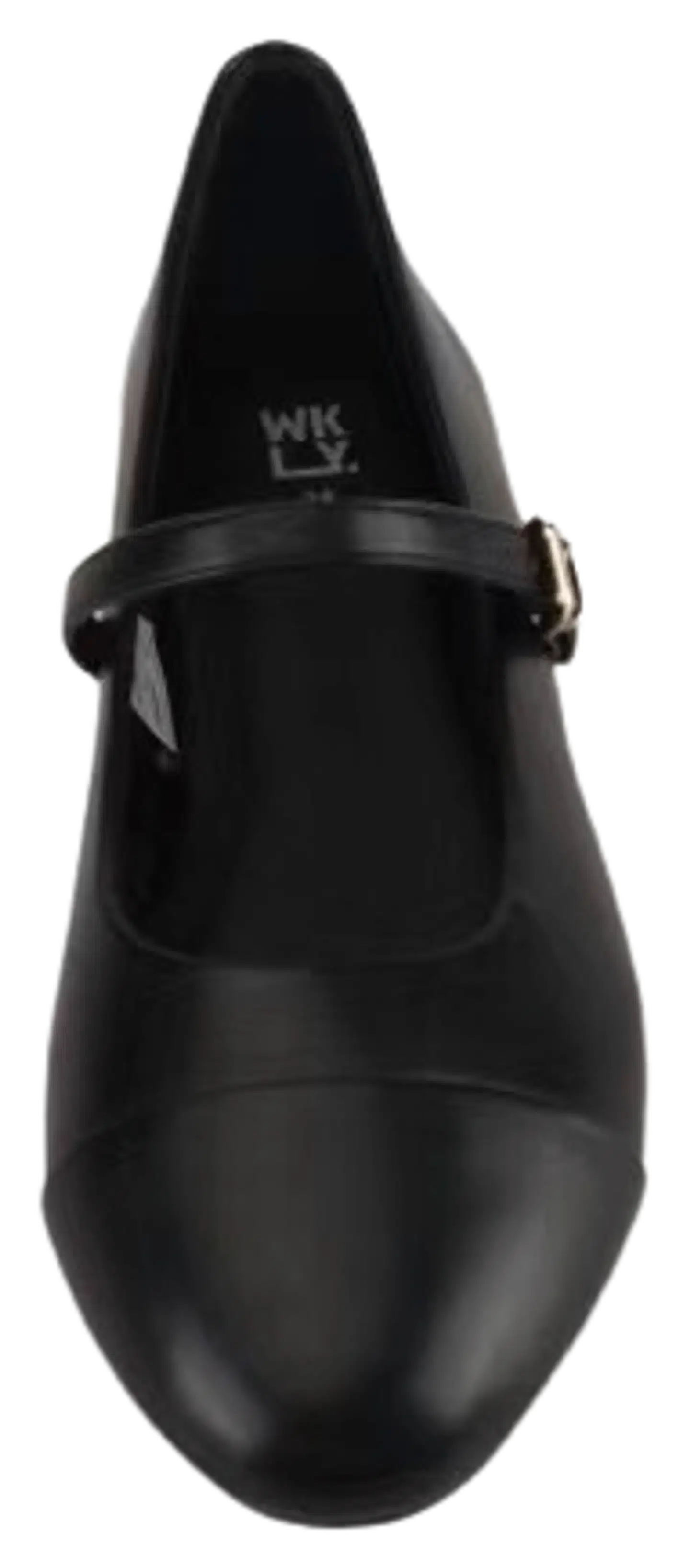 WKLY. naisten remmiballerinat Serafina - Black - 2