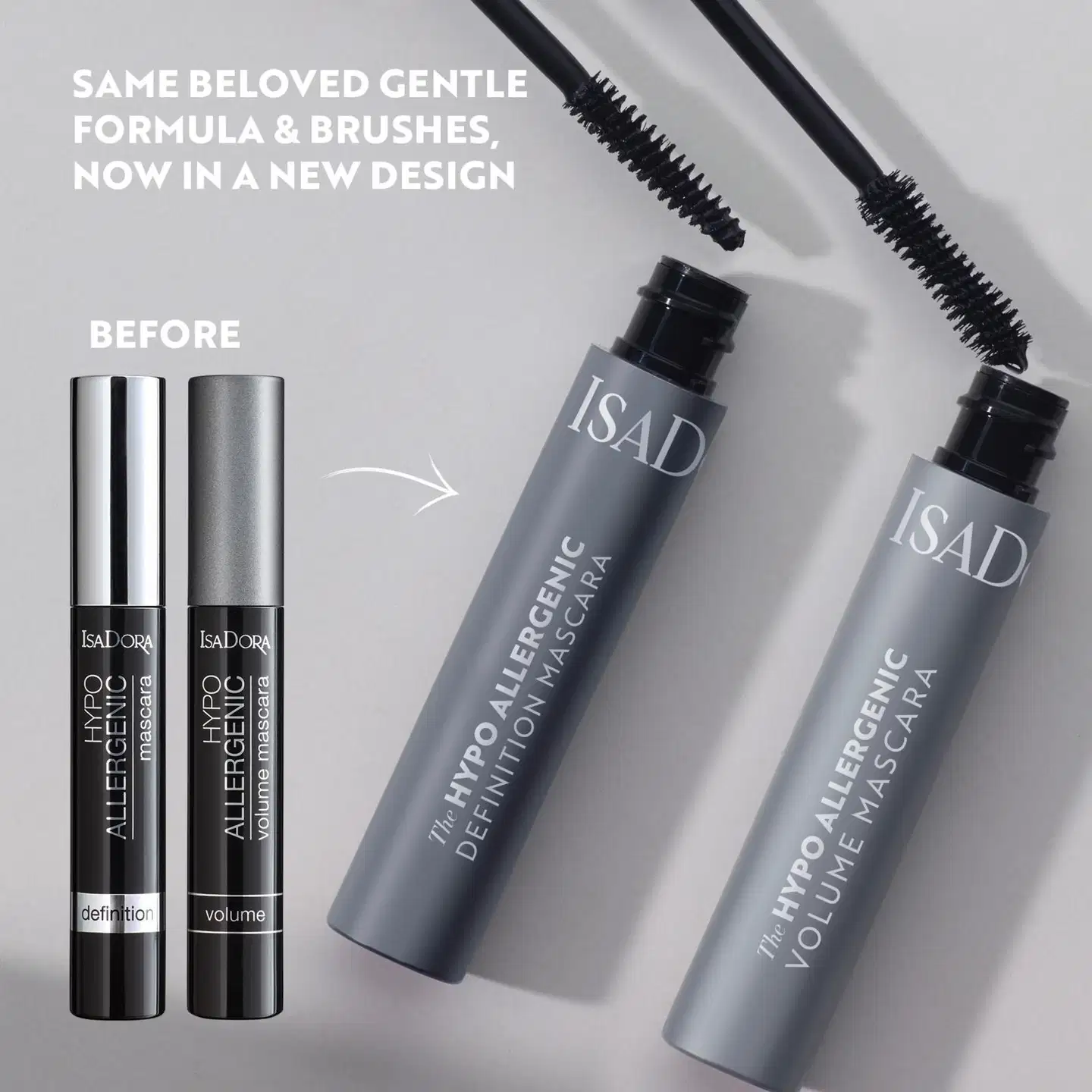 Isadora The Hypo Allergenic Definition Mascara 02 Brown 10 ml - Black - 4