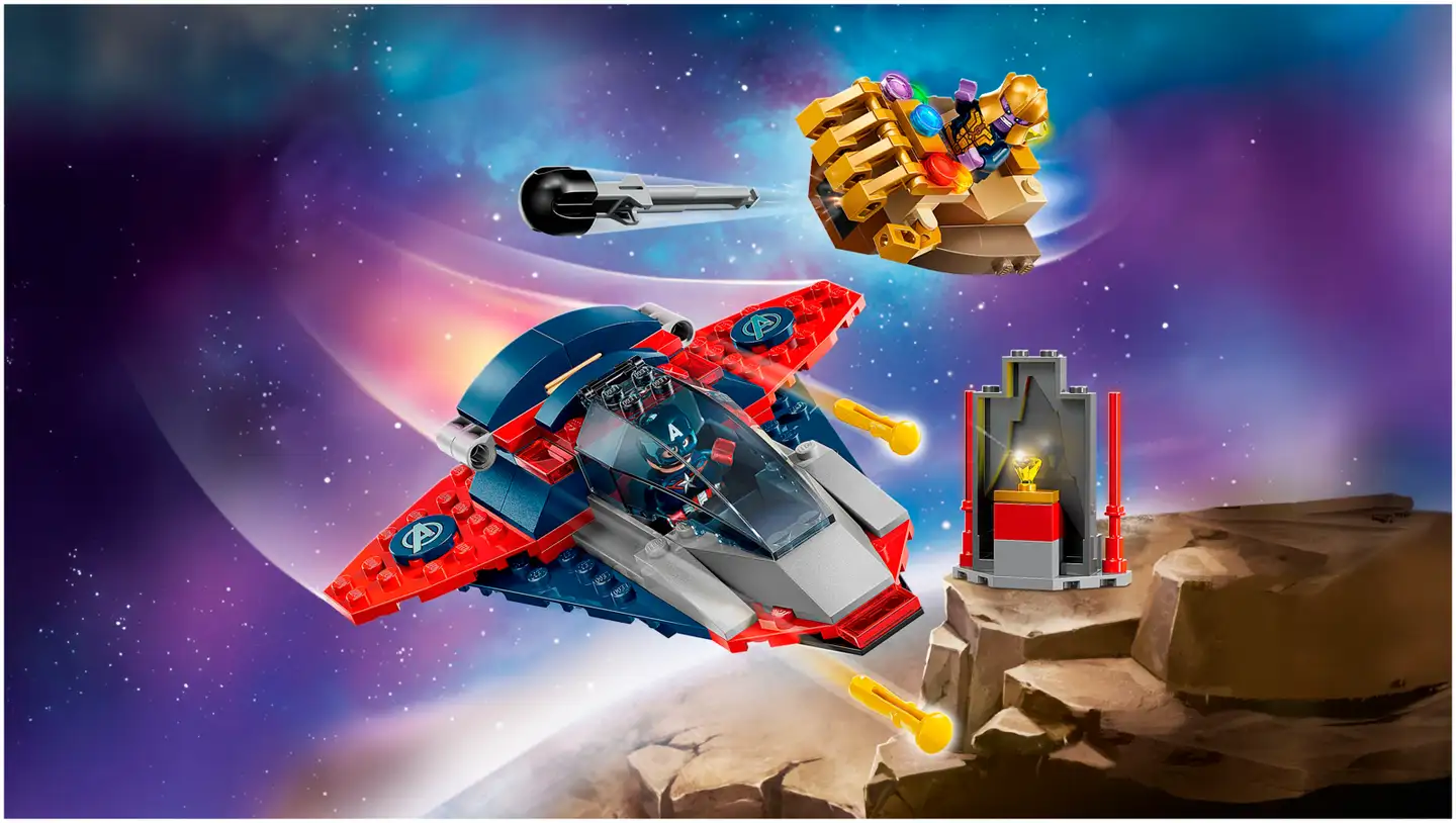 LEGO Super Heroes 76319 Captain America vastaan Thanos - 5