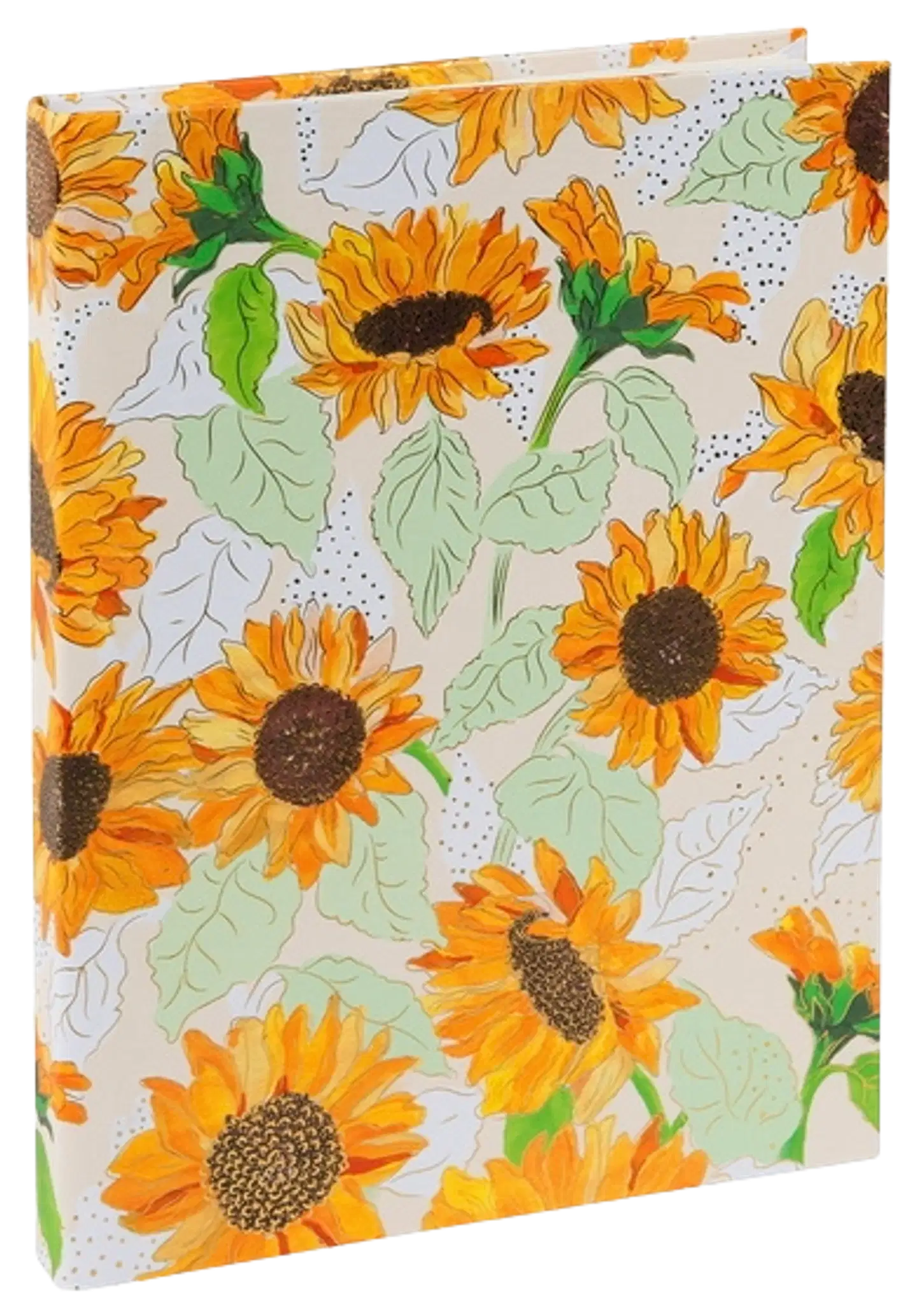 Goldbuch sunflower valkoinen muistikirja A5/200 - 4