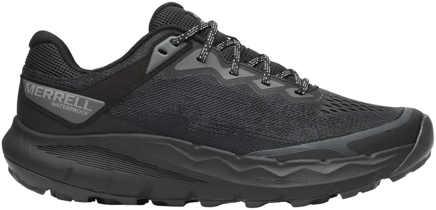 Merrell miesten maastojuoksukengät Nova 4 WP - BLACK - 1