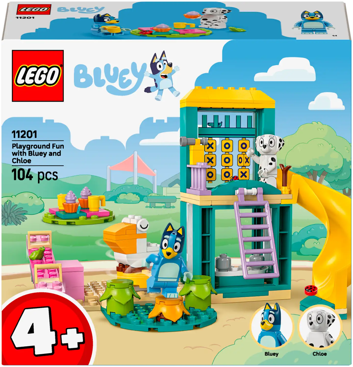 LEGO Bluey 11201 Blueyn ja Katin hupihetket leikkikentällä - 2