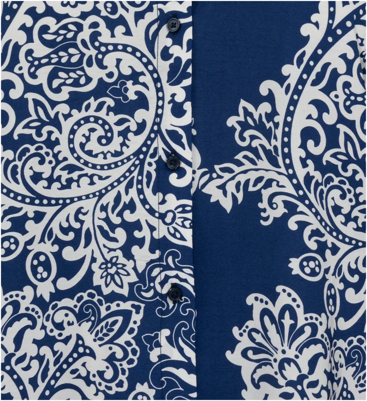 House naisten kangaspusero 228HP03700, D-mitoitus - Blue Paisley - 3